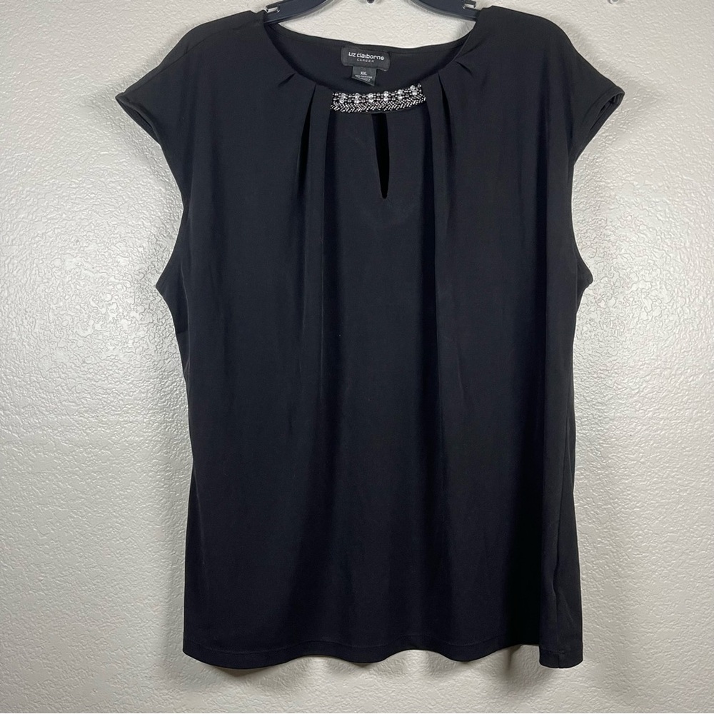 Liz Claiborne Career Blouse SZ XXL